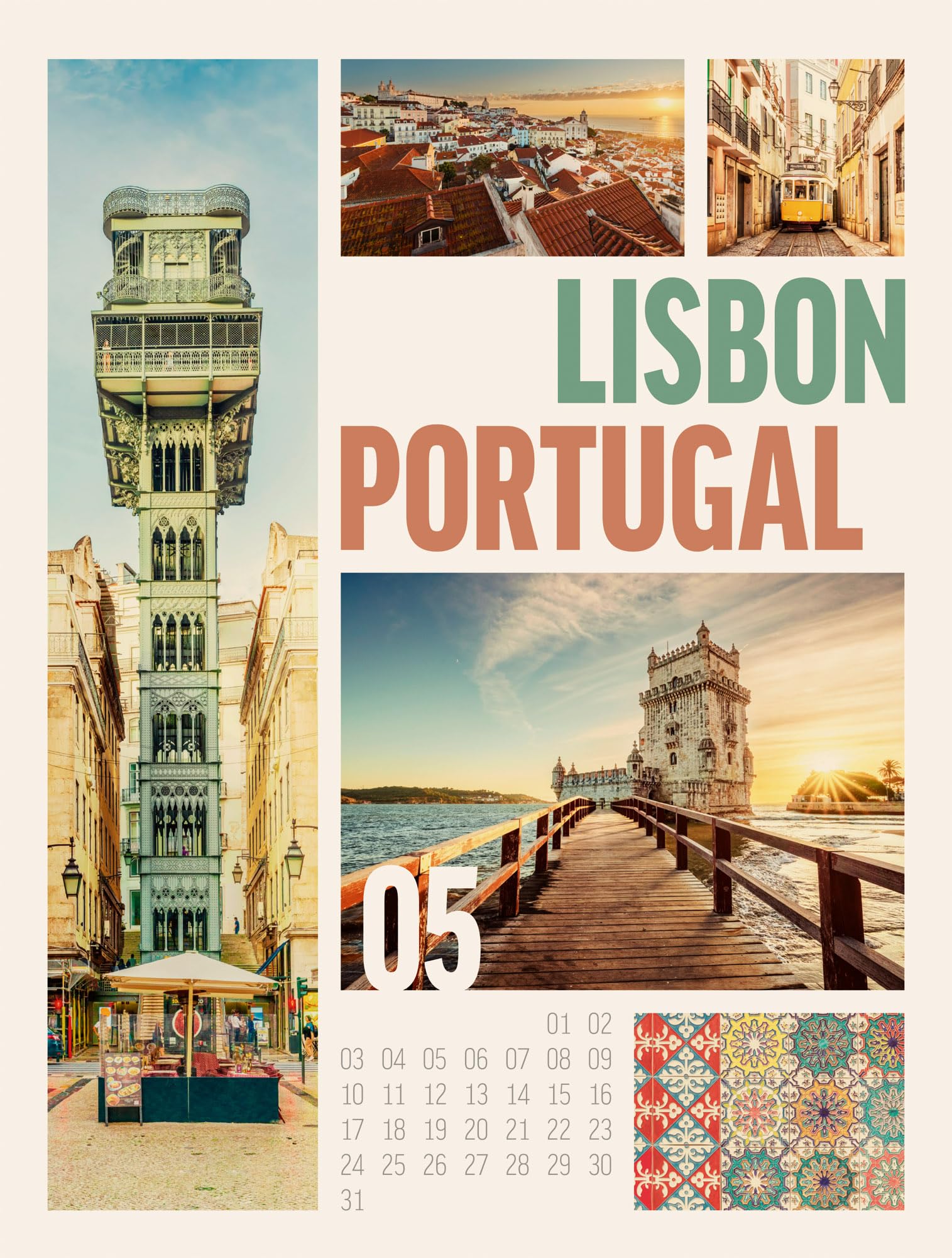 Cities of the World Kalender 2027 | Atmosphärischer Reise-Kalender im großen Hochformat (50x66 cm) | Weltweite Metropolen in Bildcollagen, Bucket-List