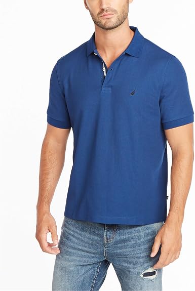 Amazon | Nautica SHIRT メンズ US サイズ: M カラー: ブルー