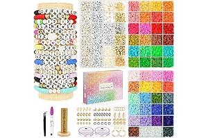 Kids Bracelet Making Kit with Beads Ages 8-12 for Taylor Swifts