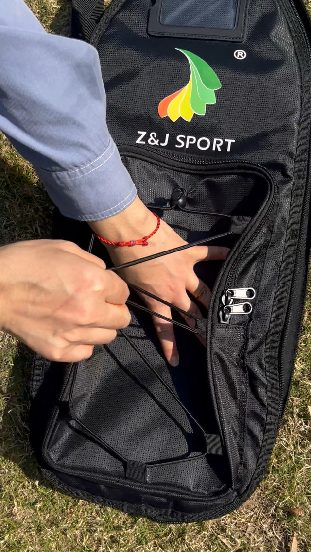 Z&J SPORT Paddle Bag With Adjustable Shoulder Strap & Carry Handle, Multi-Pocket Paddle Cover - View #9