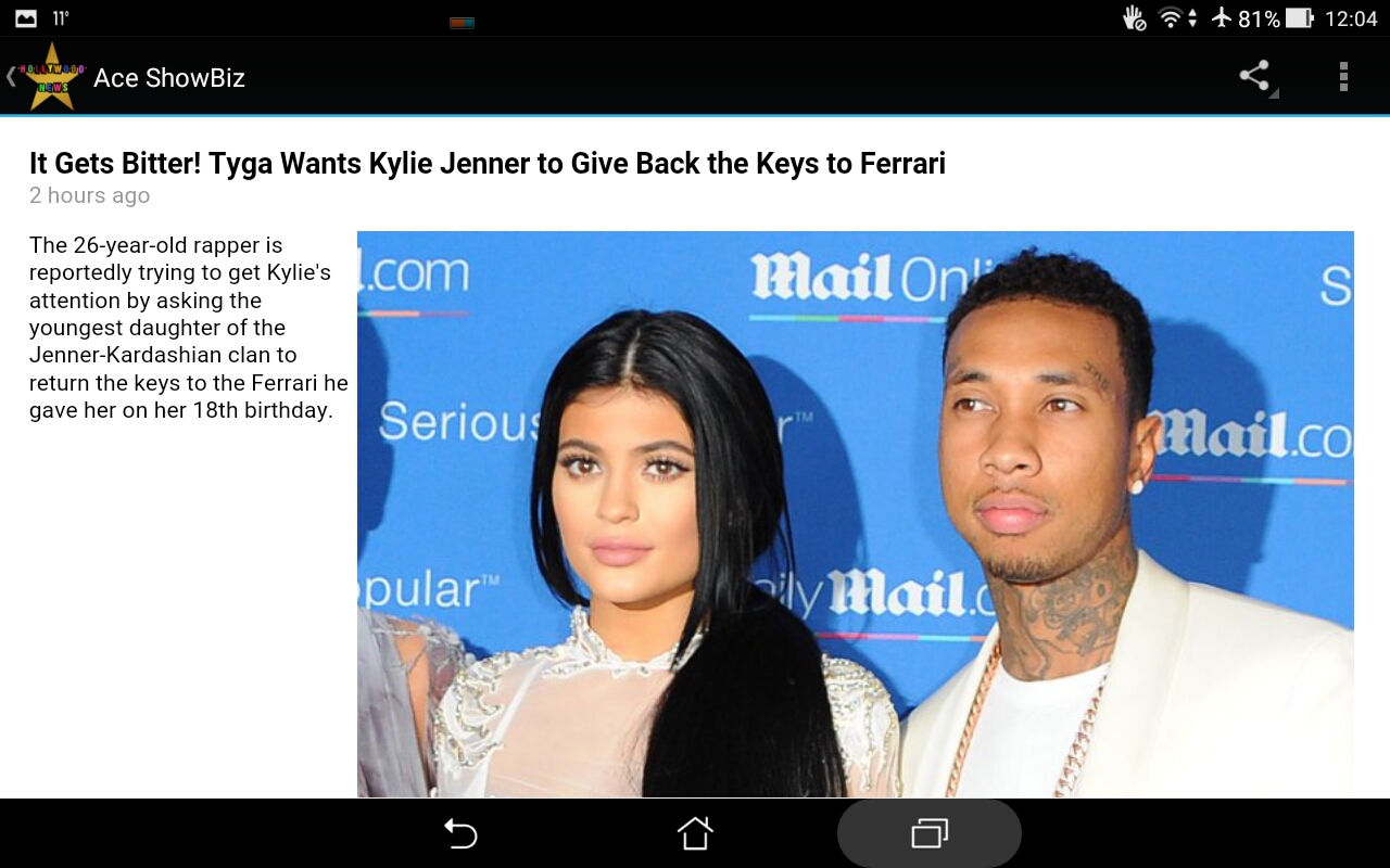 Hollywood Celebrities News - App on Amazon Appstore