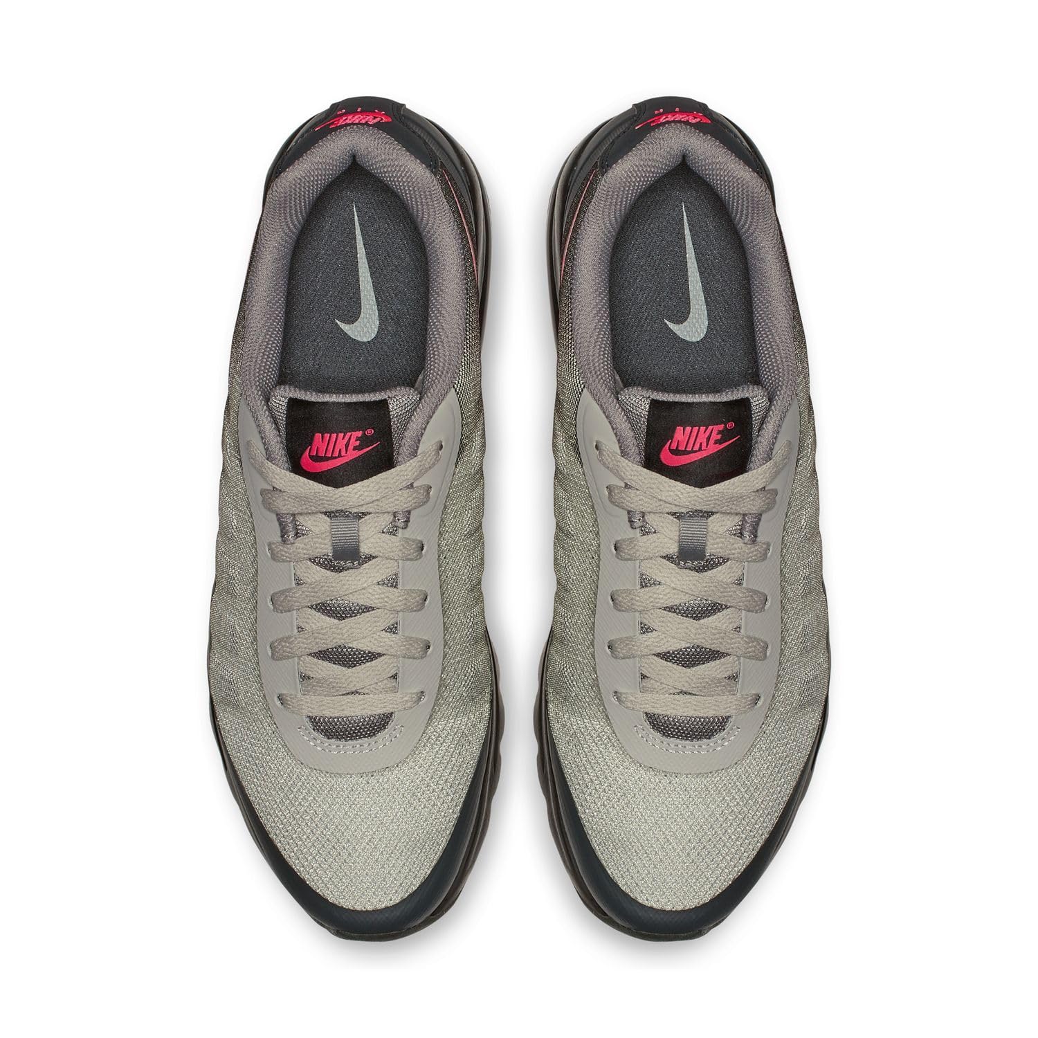 Nike - Nike Air MAX Invigor, Zapatillas de básquetbol, Black/Solar Red-Anthracite,