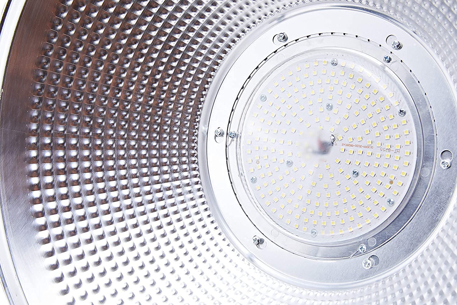 Jandei - x6 Pack Lámpara Industrial LED 200W, 20.000 LM, Taller, Naves Industriales, Gimnasios Altos, Almacén. Campana Foco Led Industrial, Luz Blanco Frío 6000K