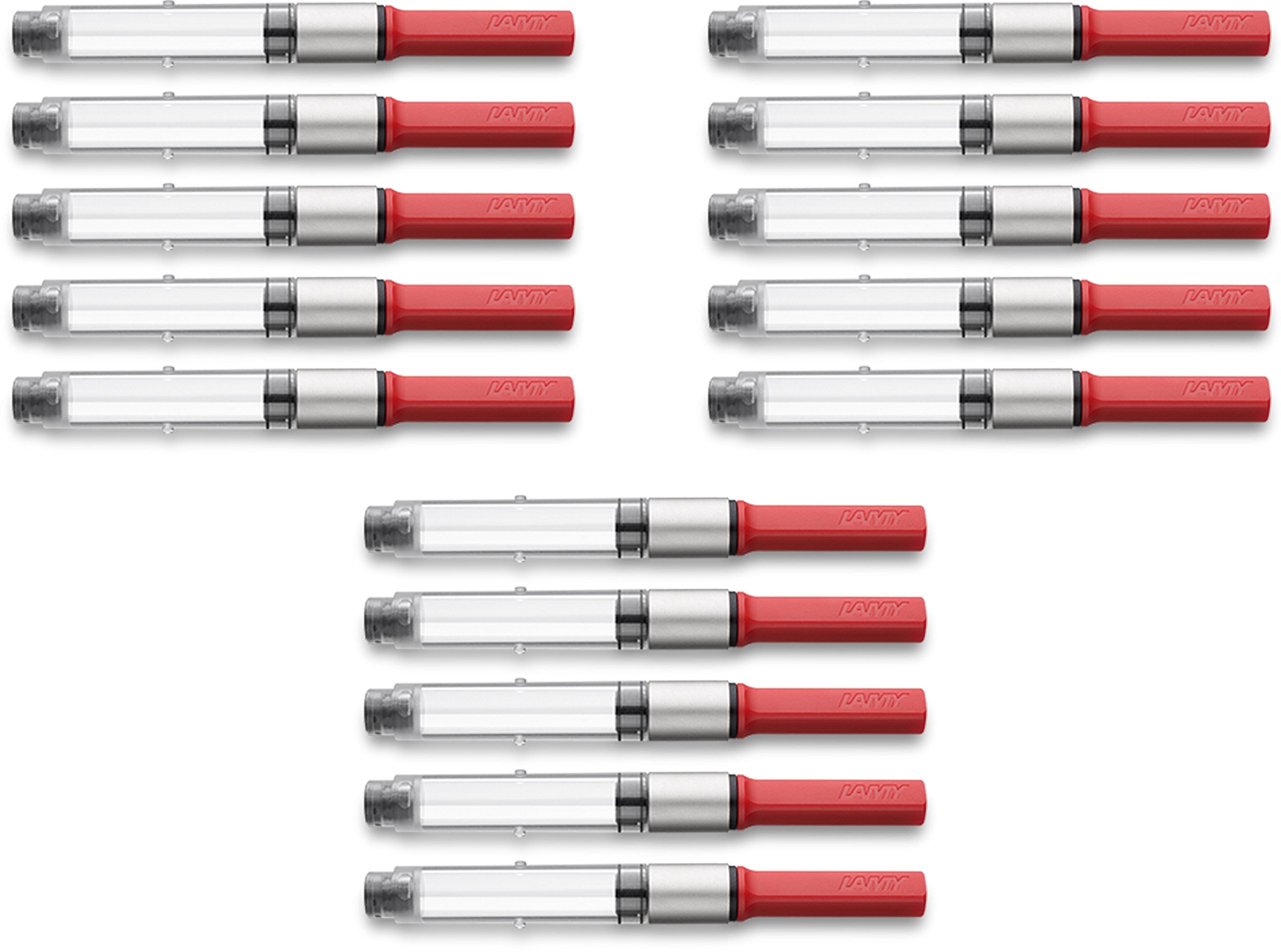 Lamy 1324763 Konverter Z28 für Füllfederhalter (ehemals Z24) (15 Stück, Z24/Z28)