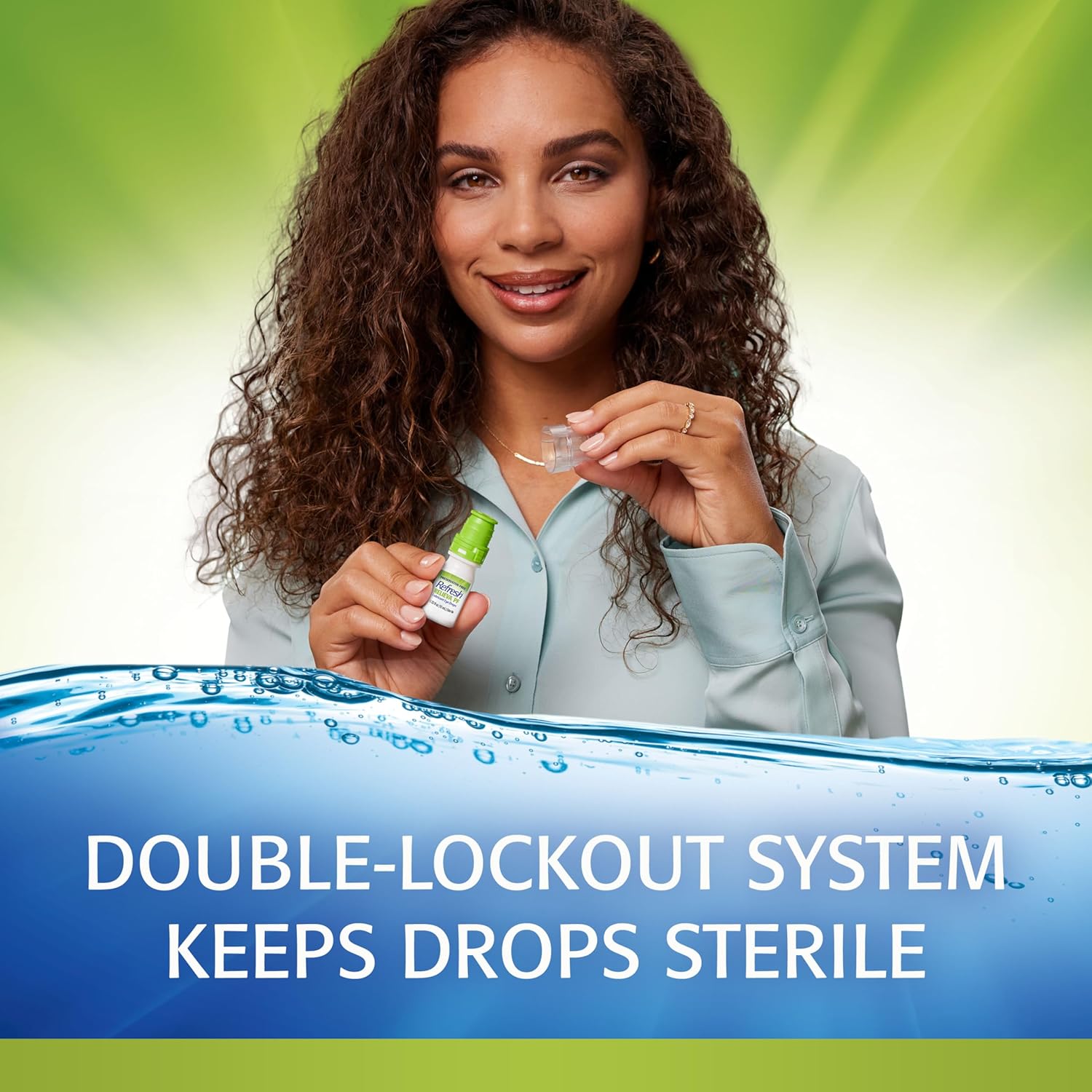 Refresh RELIEVA PF Preservative-Free Artificial Tears Lubricant Eye Drops, 2x0.33 fl oz (10 mL), 2 coun