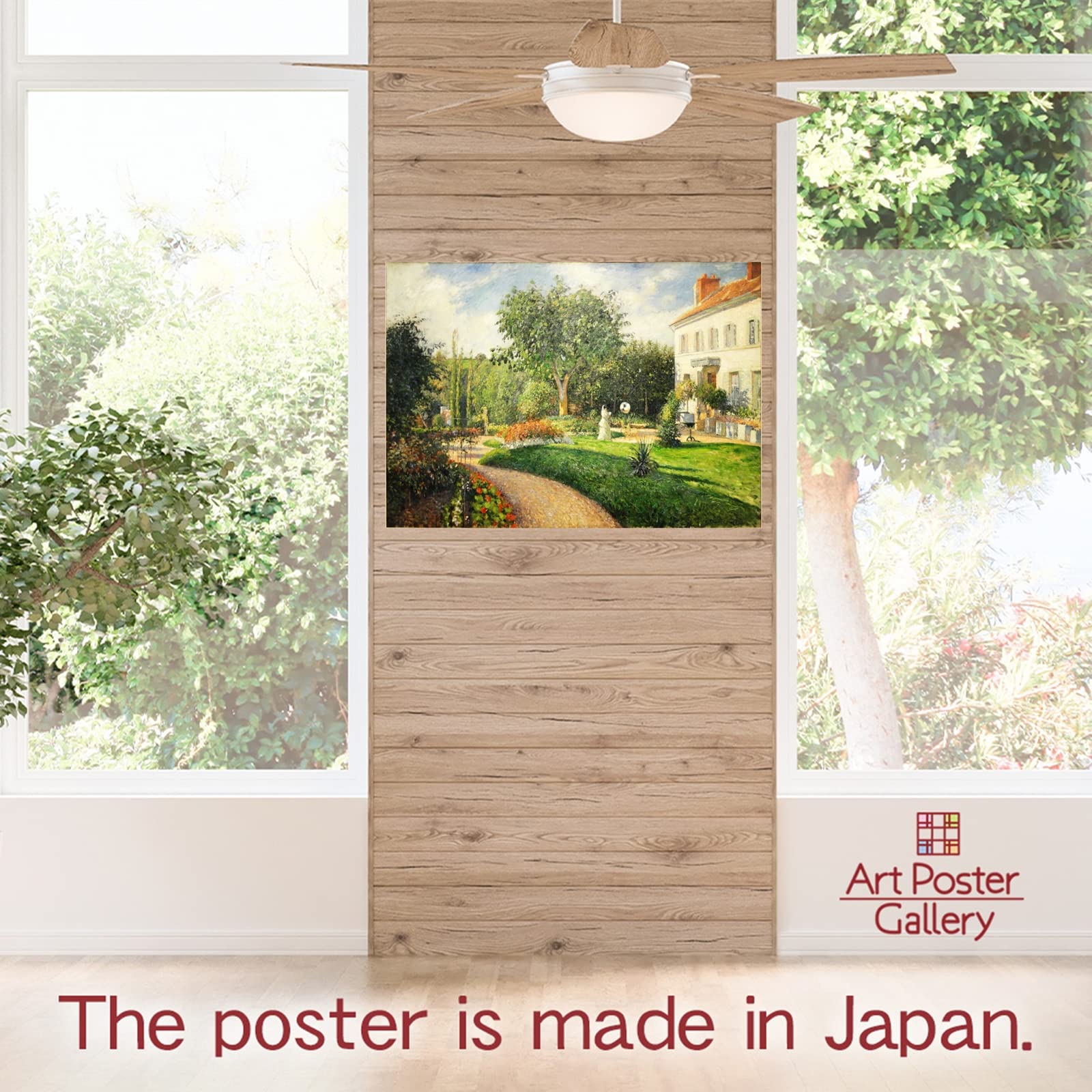 Feito no Japão】 Pôster Camille Pissarro 