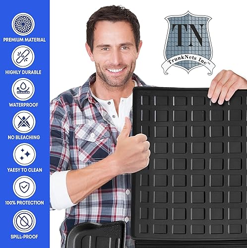 Miniatura 7 de Forro de carga prémium para Cadillac XT6 2020-2025  100% de protección, tapete de maletero de automóvil de ajuste personalizado, tapete de carga