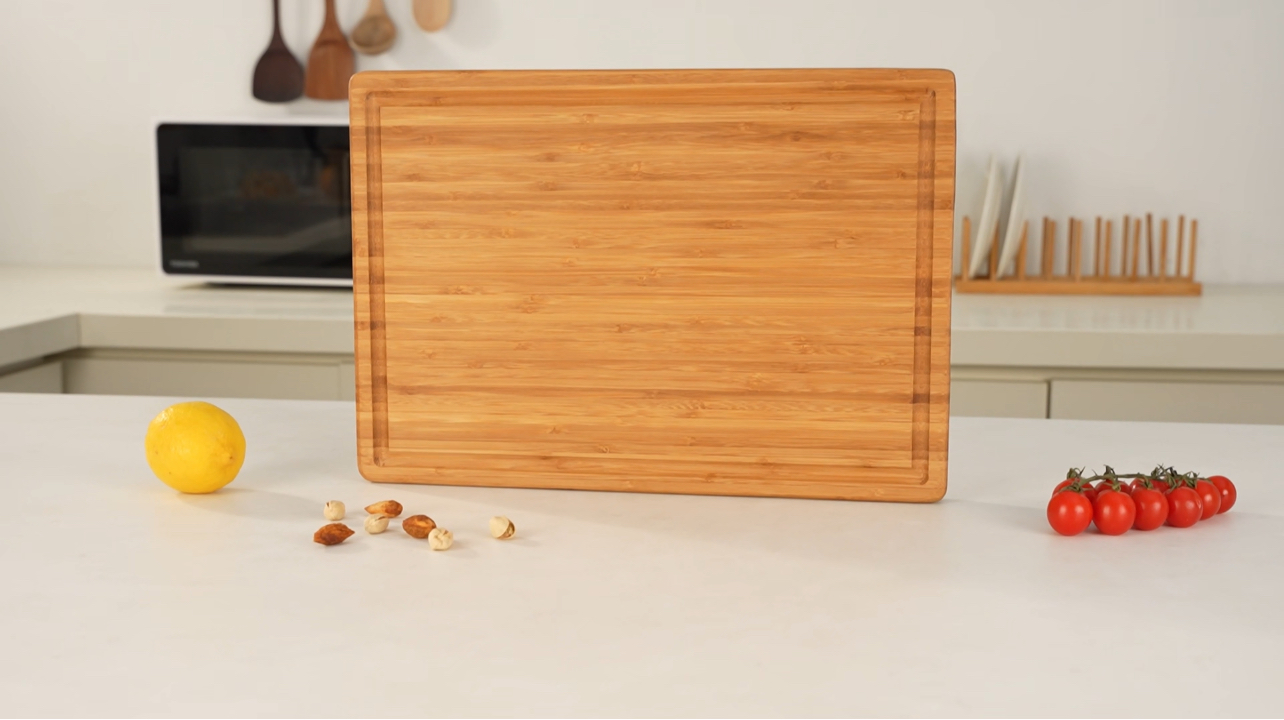 Amazon.com: Bamboo Cutting Board for kitchen – .8