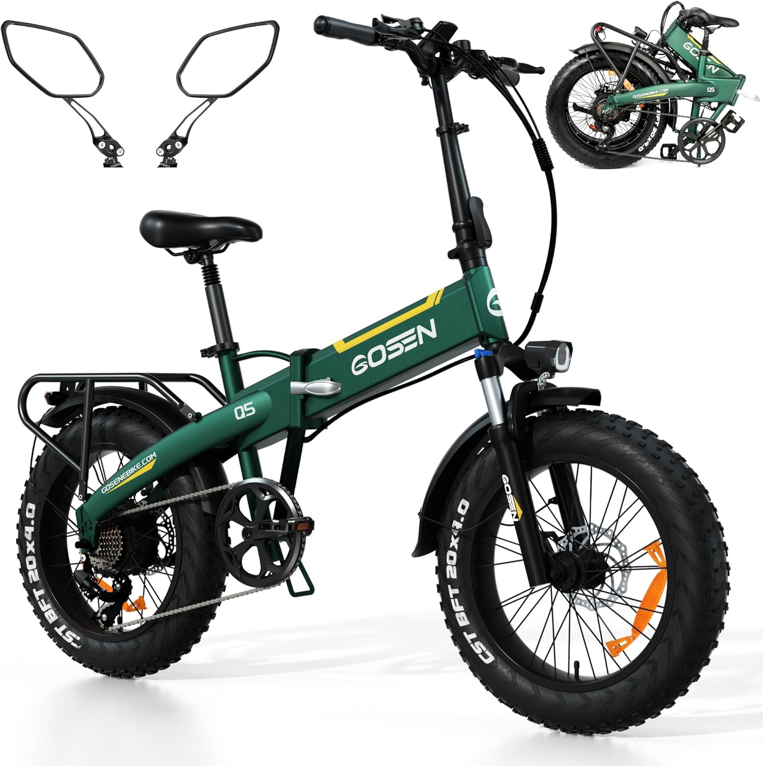 GOSEN Electric Bike 750W Motor, Long-Lasting 48V Philippines Ubuy