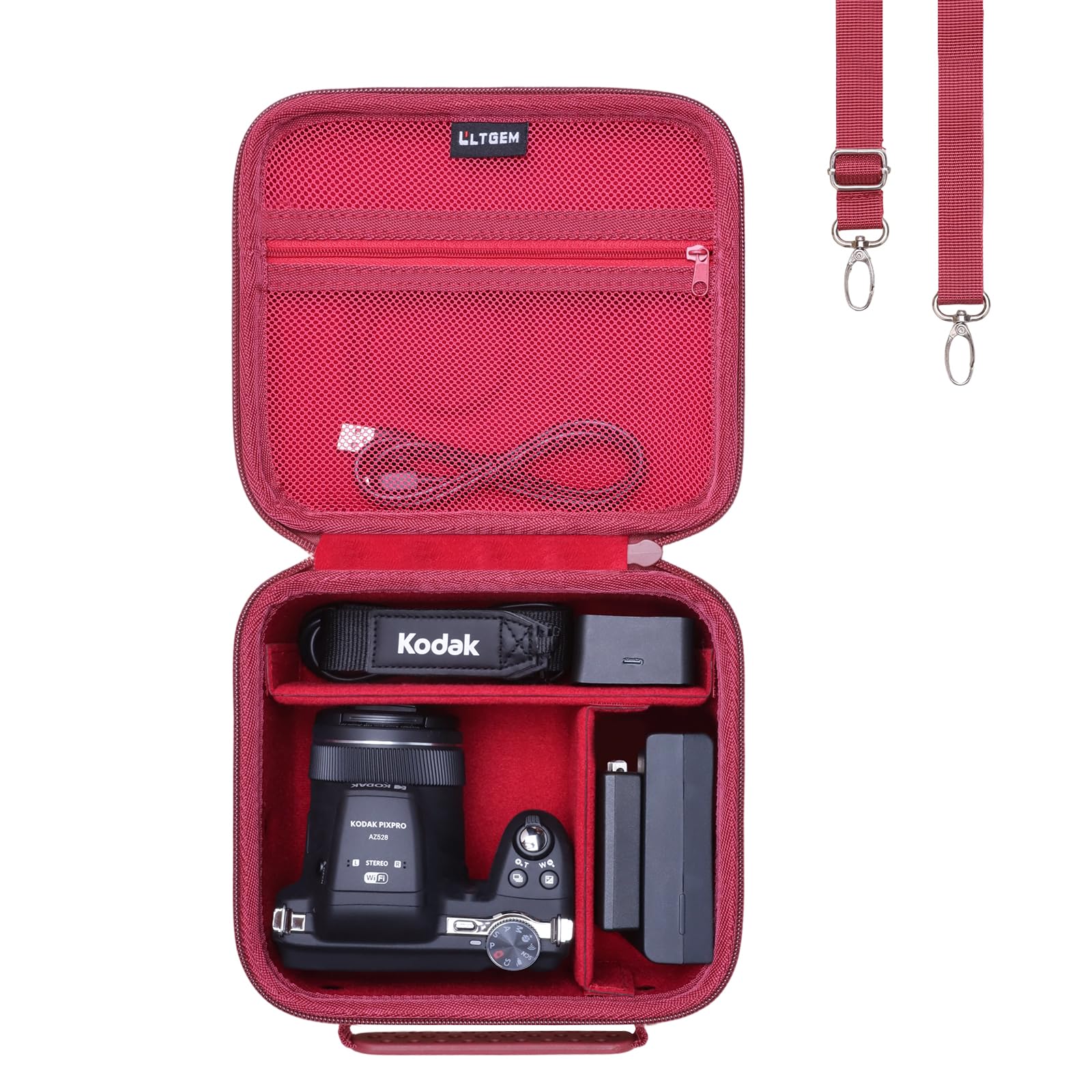 LTGEM Case for KODAK PIXPRO AZ528/AZ425/AZ405/AZ255/AZ653 Digital Camera