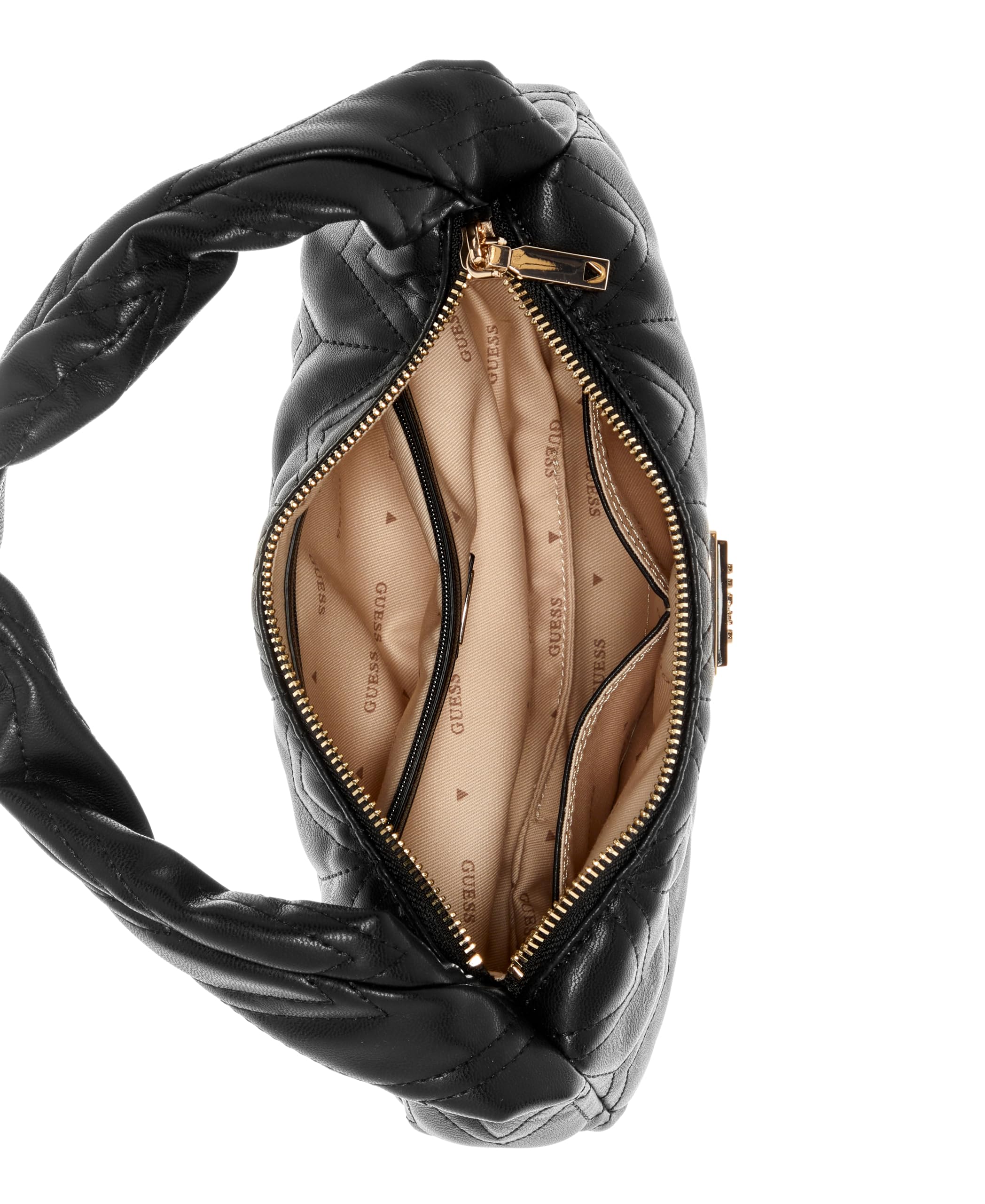 GUESS - Eda Top Zip Shoulder Bag, Borsa a tracolla Donna
