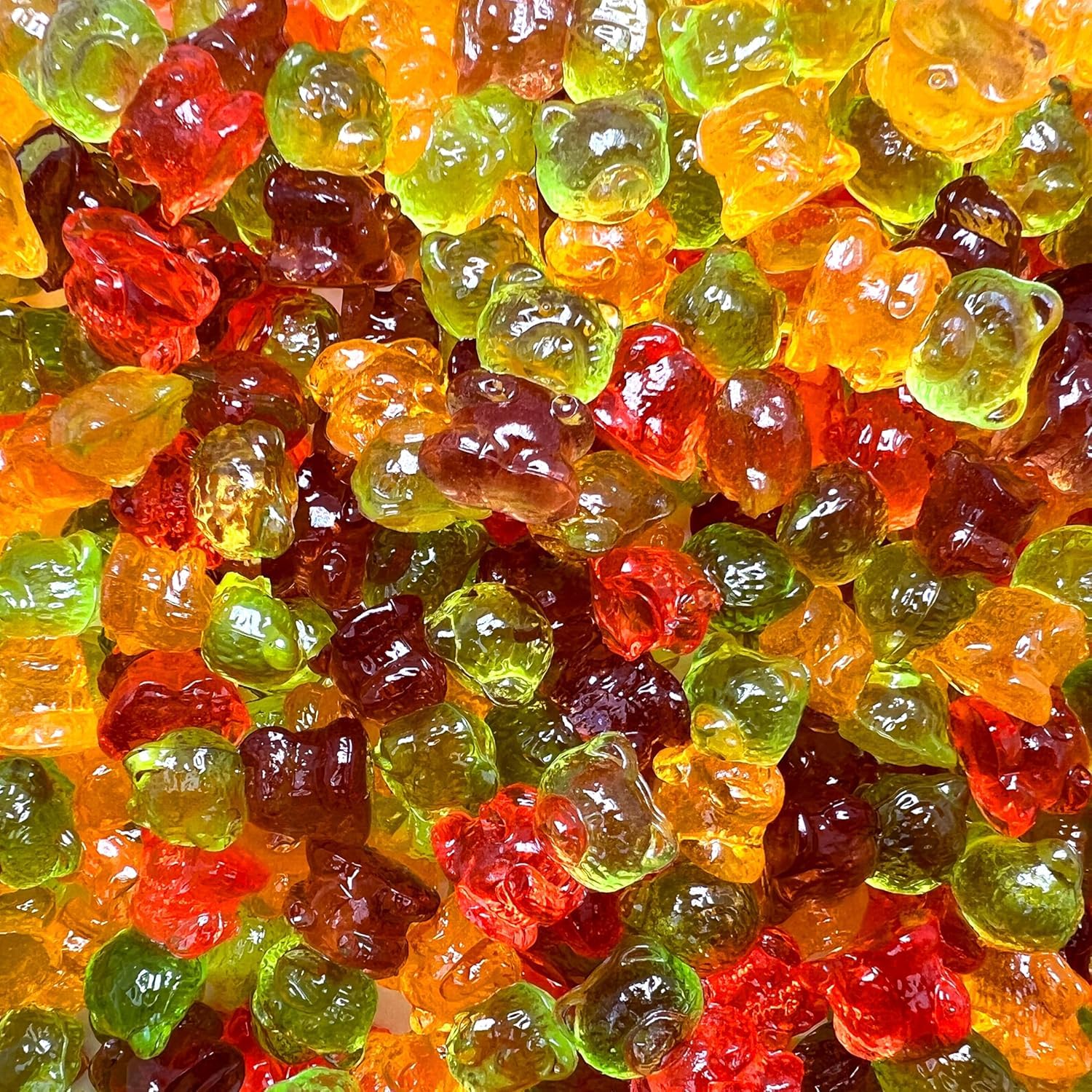 Sugar-Free Gummi Bears - 1.5 Pound Pack - Assorted Fruit Flavors Candy
