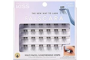 KISS Falscara Lash Supply Multipack: Lengthening Effects from Wispy 10-14mm Lengths