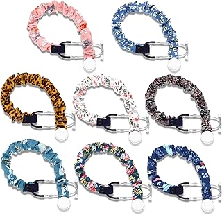 8 Pieces Stethoscope Covers Handmade Scrunchie 8 Styles Cotton Stethoscope Sleeve Removable Tube Stethoscope Covers for Hospital Nurses Doctors