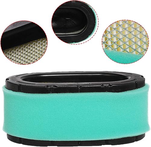 Miniatura 9 de HIFROM Kit de filtro de aire prefiltro de combustible combinado compatible con ZT710-ZT740 KT715-KT745 19HP-26HP Combo cortacésped 16-083-04-S