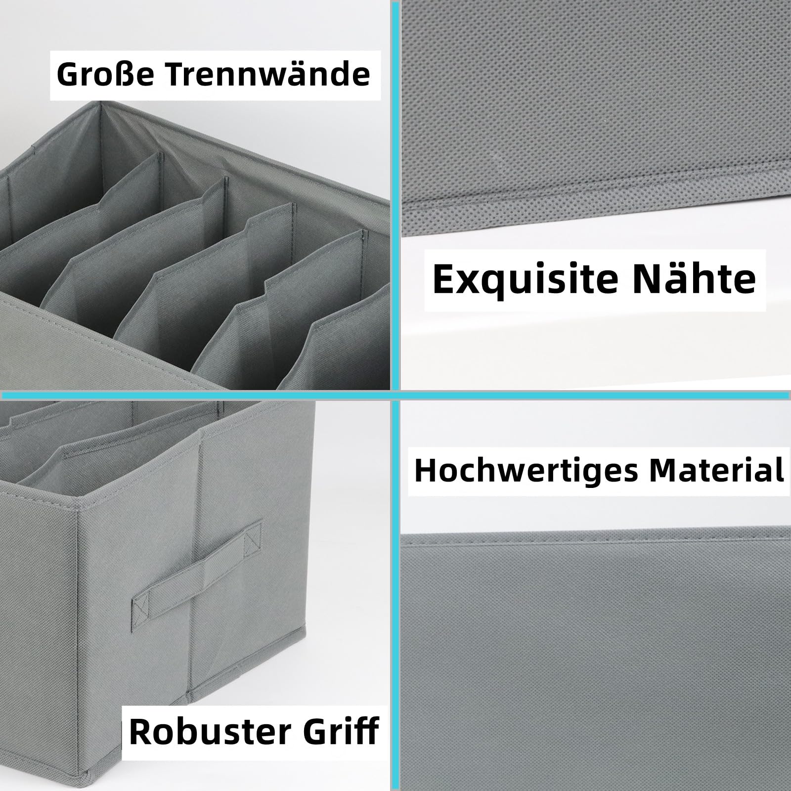 Lifewit Lot De 5 Organiseurs De Penderie Empilables, Tiroir