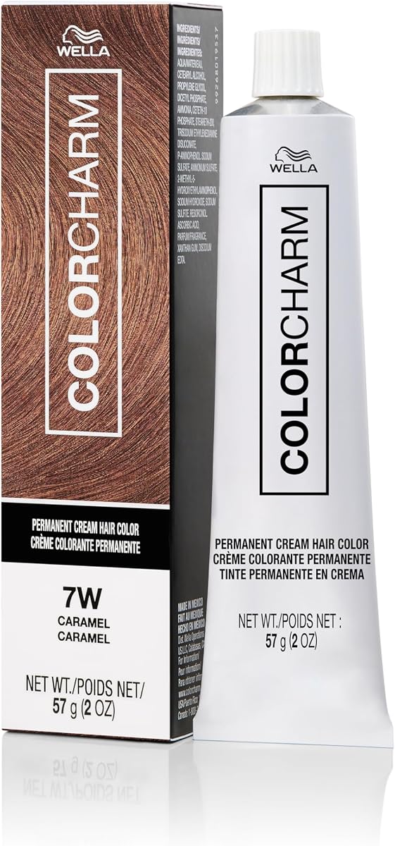 COLORCHARM Tinte permanente en crema para el cabello | Color rubio | Cobertura 100% de canas