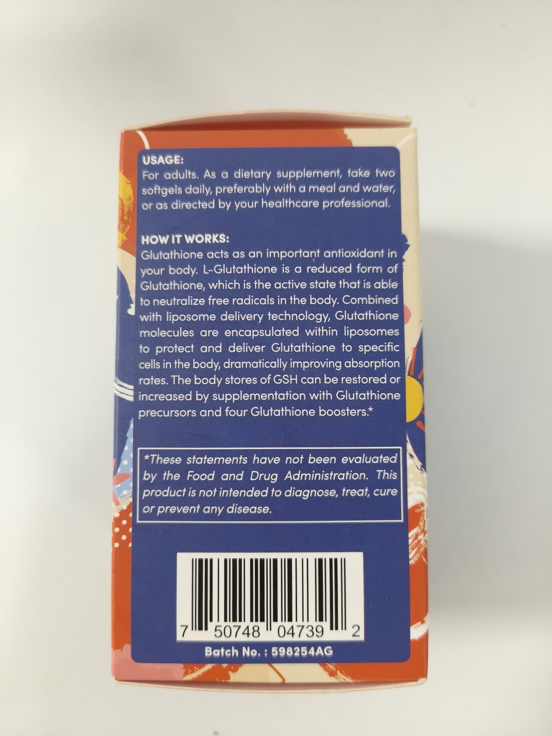 take glutathione with food Amazon.com: Liposomal Glutathione, with Vitamin C, Milk Thistle &  Alpha-Lipoic Acid, Master Antioxidants, Pure Reduced L-Glutathione
