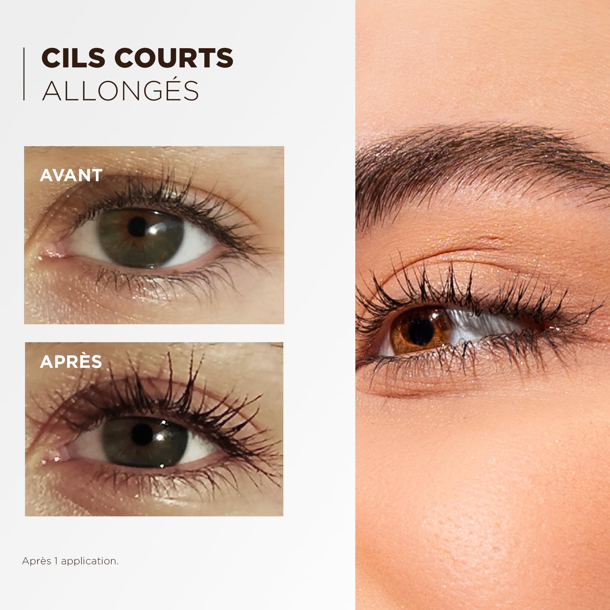 HUYGENS Wimpernserum & Augenbrauenserum and HUYGENS Lash Booster Mascara