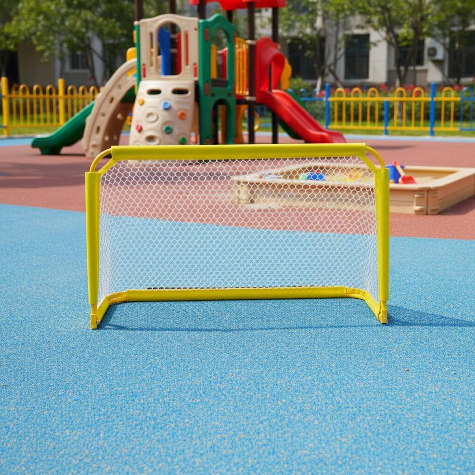 Portería de Fútbol Infantil Meta para Niños Arco Plegable Red Portátil con Malla sin Nudos de Oxford Esquinas Redondeadas Estabilidad Fácil de