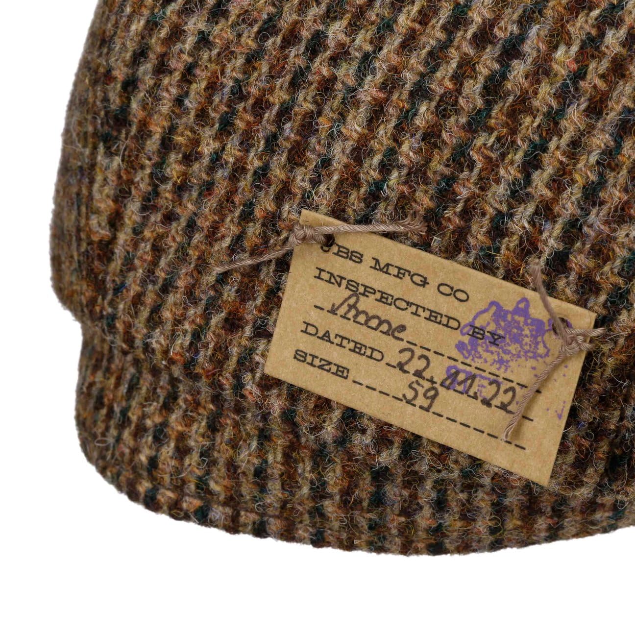 Stetson Hatteras Brayton Flatcap Mehrfarbige Harris Tweed Cap Schurwolle Made in Germany Herren Herbst/Winter