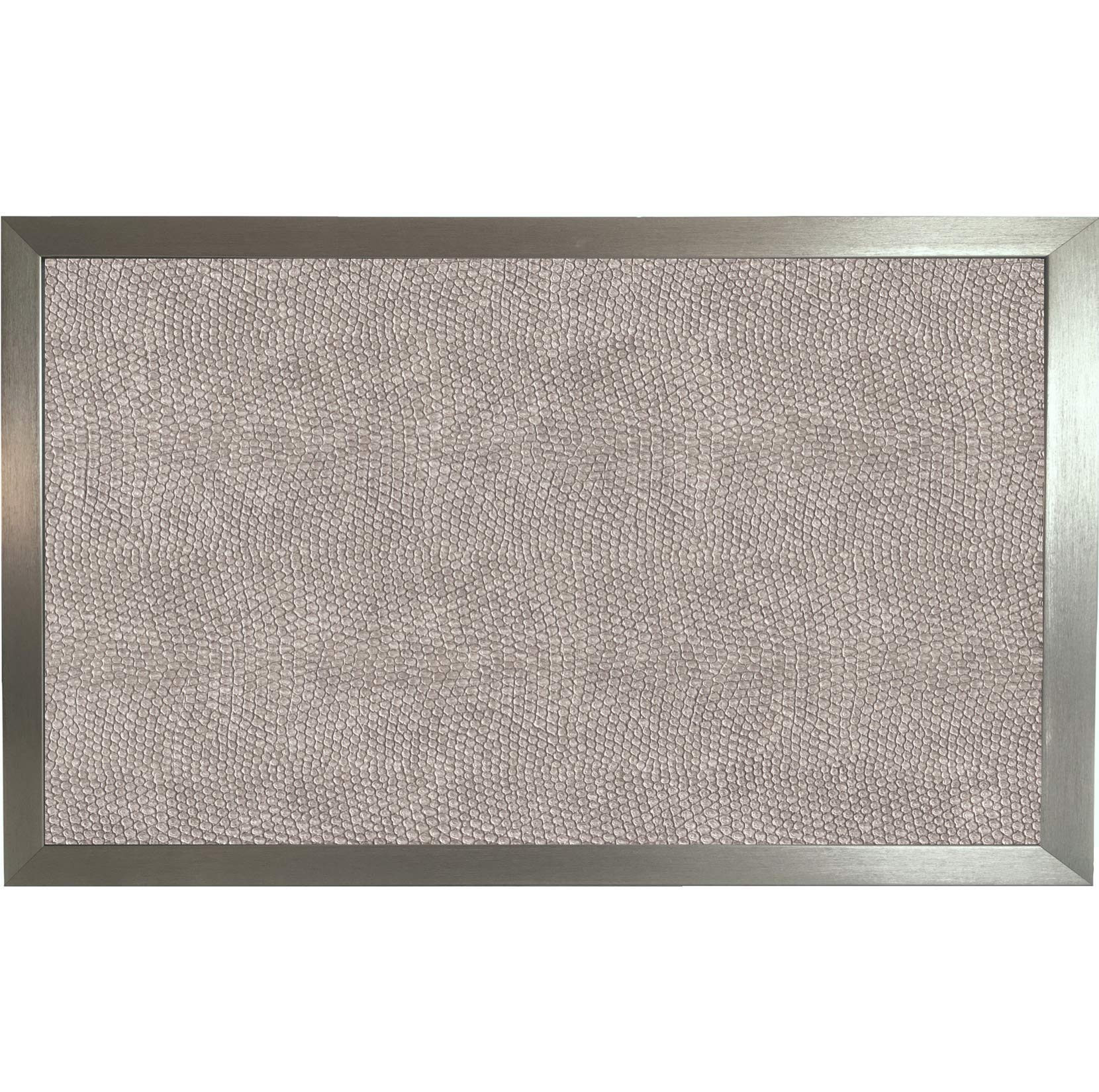 LARGE Laptop Tray with Cushion: Pale Grey Bean bag Padded Laptop Cushion tray for Lap Desk (Crock 97 Silver Large)