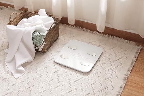 Miniatura 6 de YUNMAI S Bluetooth Scale for Weight and Body Fat - Glass Top Accurate Body Weight Scale with Rechargeable Battery - Measure and Track 10 Body