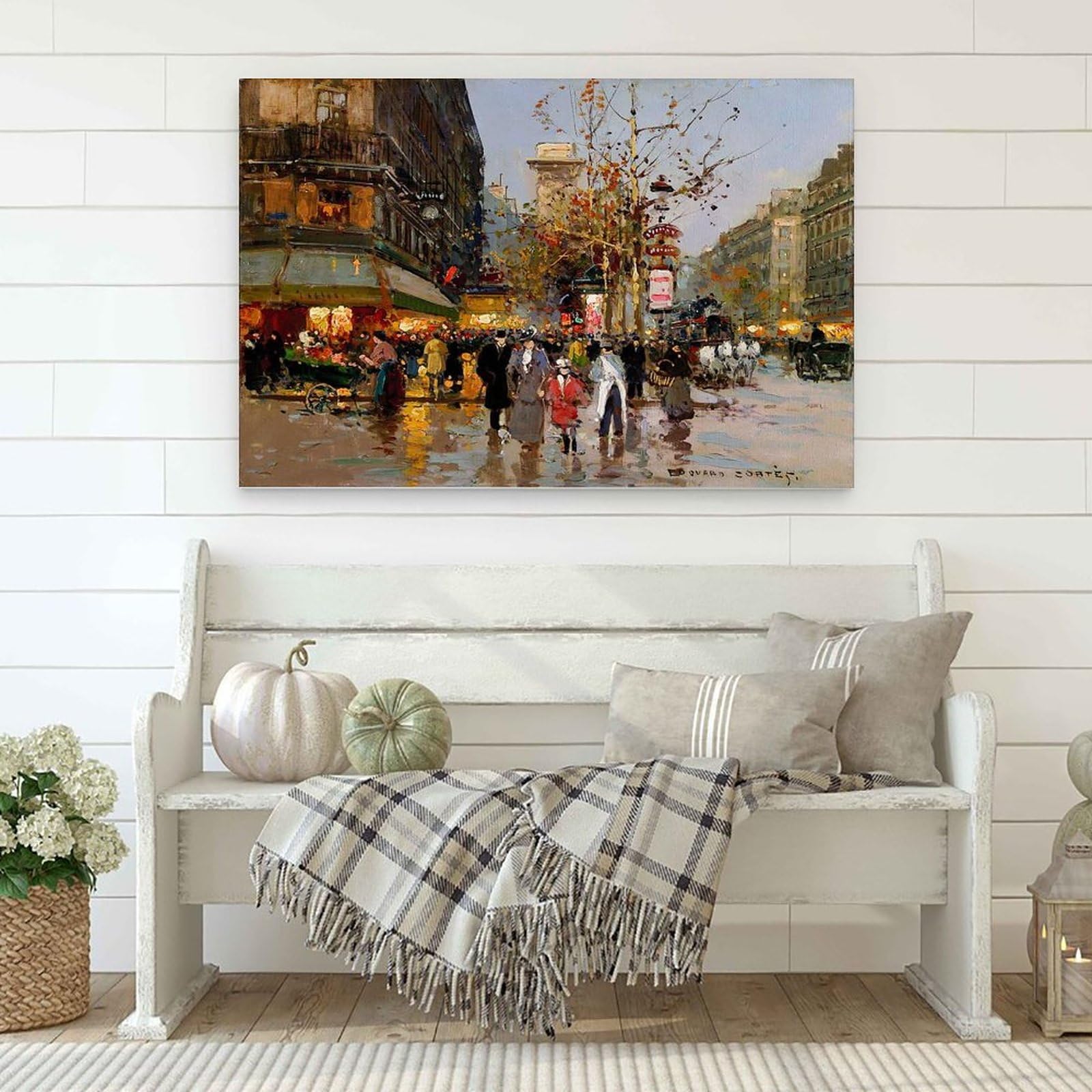 Amazon.co.jp: Edouard Cortesエドゥアール・コルテス画家絵画（サン