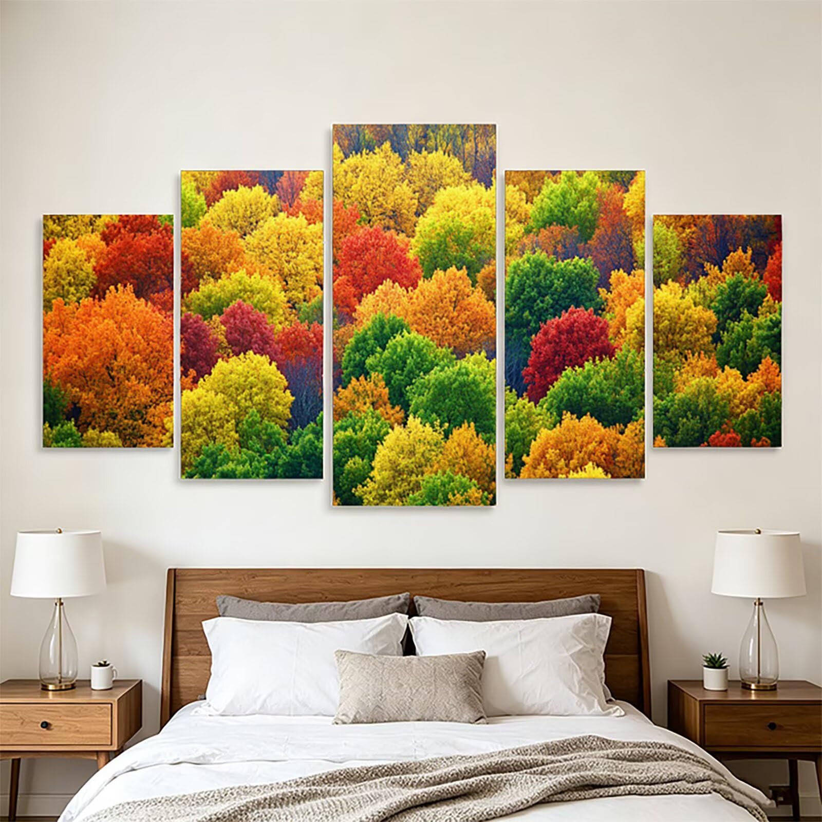 5 sztuk Diamond Painting drzewo, cyrkonie malarstwo numer dla dorosłych (trzy rozmiary), diamentowe malowanie dla dorosłych ścieg krzyżykowy zestaw rzemieślniczy do dekoracji salonu sypialnia biuro