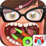 Heal injury with cream Tonsils Doctor - Kids Game