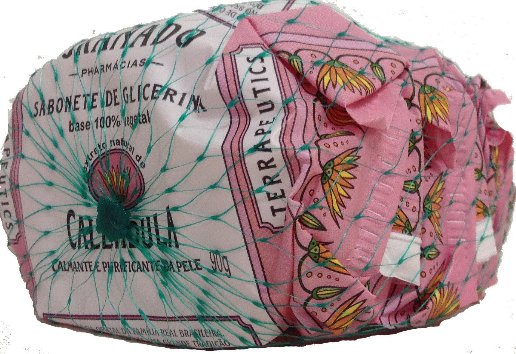 Linha Terrapeutics Granado - Sabonete em Barra Calendula (3 x 90 Gr) - (Granado Terrapeutics Collection - Pot Marigold Bar Soap Net (3 x 3.2 Oz))