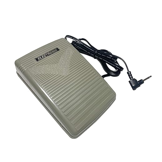 HimaPro Foot Control Pedal and Power Cord for Domestic and Imported Sewing Machines - Variable Speed Control (4C-333BL)