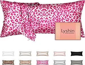 Silk Body Pillow Cover with Zipper, Mulberry Silk Pillow Cases Body Size Ultra Smooth and Soft Breathable Cooling Silk Satin Body Pillowcase for Hair and Skin (20x54 Inches, 1 Pack)