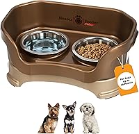 Vista 66 de Neater Pet Brands Neater Feeder Deluxe Cuencos para Perros Elevad os a Prueba de Derrames para Perros Pequeños Menos de 19 lbs, Fabricado en EE.UU.