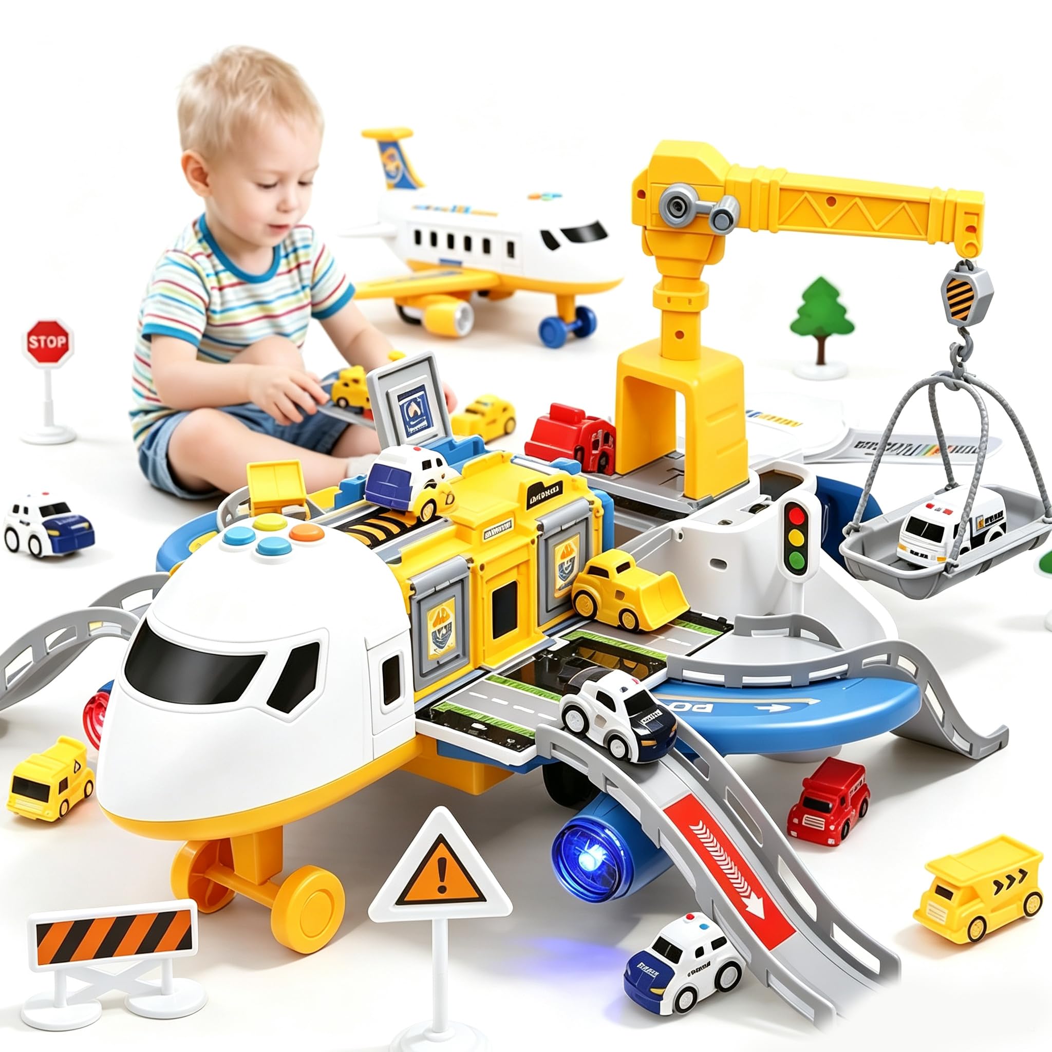 RUICUBEI Airplane Toys for Toddlers