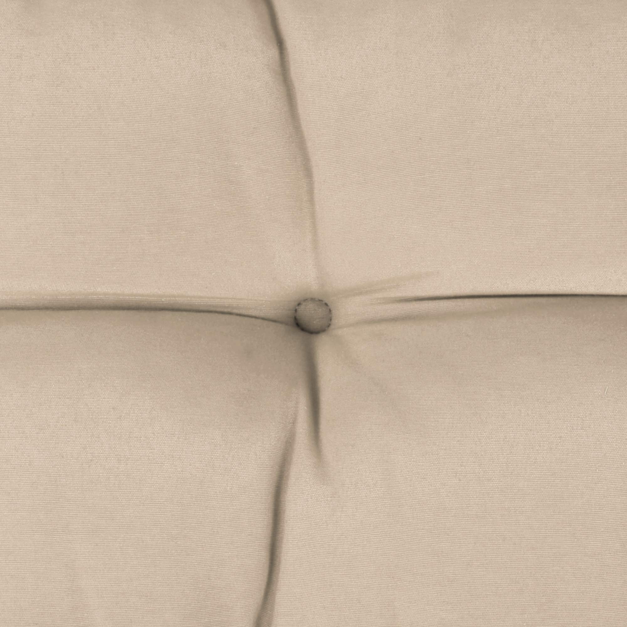 Beautissu 2X Cojines para Palets de Respaldo Silla 60x40 cm Natural - 10 cm de Espesor Cojines Sofa Palets Exterior y Interior - Robustos Cuidado Fácil - Eco Style