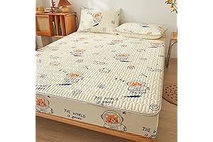 Modern Cool Soft Silky Fitted Sheets for Better Nights