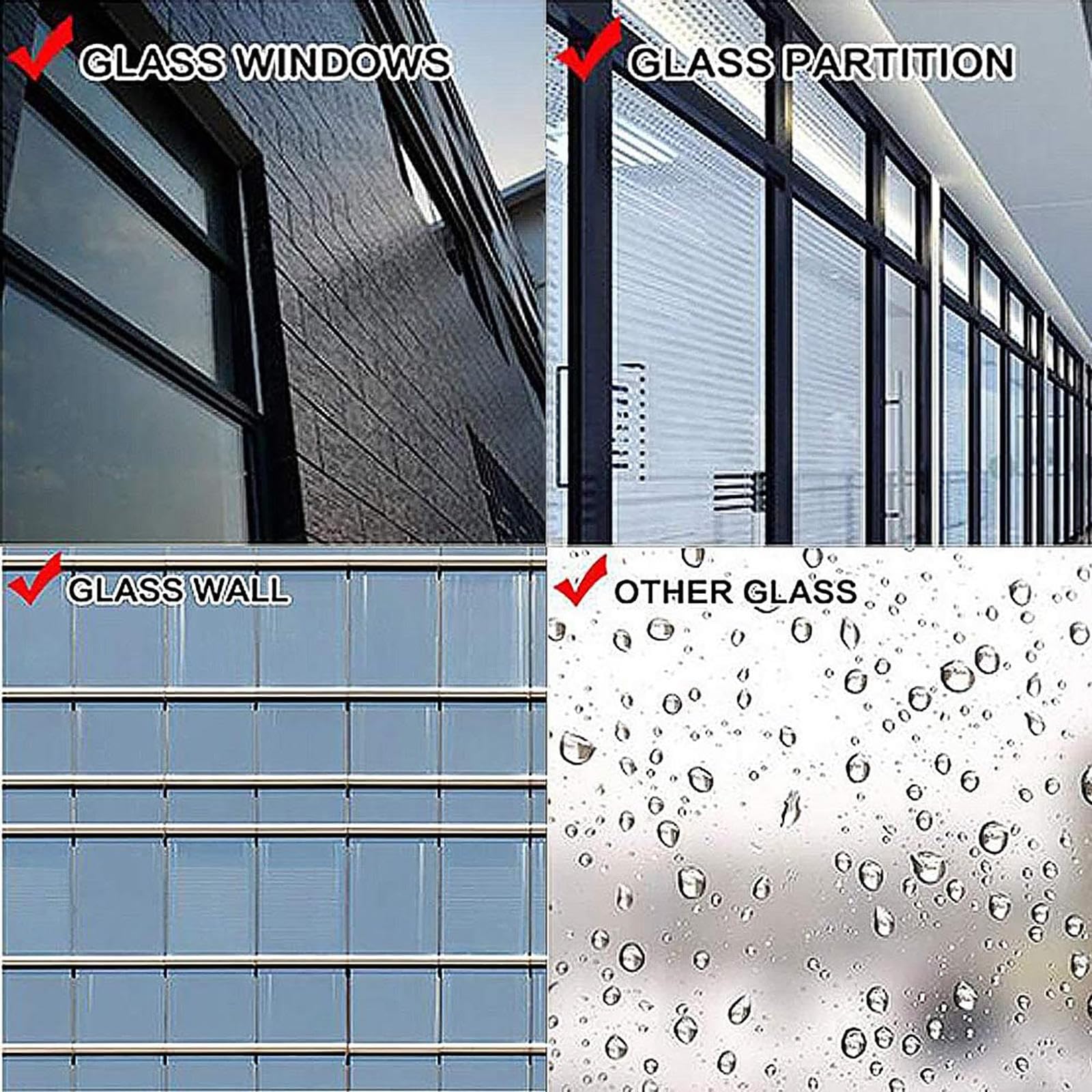 3 en 1 Spray Limpiador De Cristales con Poste Telescópico, Limpiacristales Coche con 3 Paños Microfibra para Ventanas Altas Interiores/Exteriores