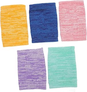 NIYANGLE 25 Peças Manguito Protetor De Pulso Masculino Pulseira De Mão Cinta De Polegar Cinta De Pulso Fino Sweatbands Suporte De Pulso Mangas De Exercício De Pulso Cinta De Compressão