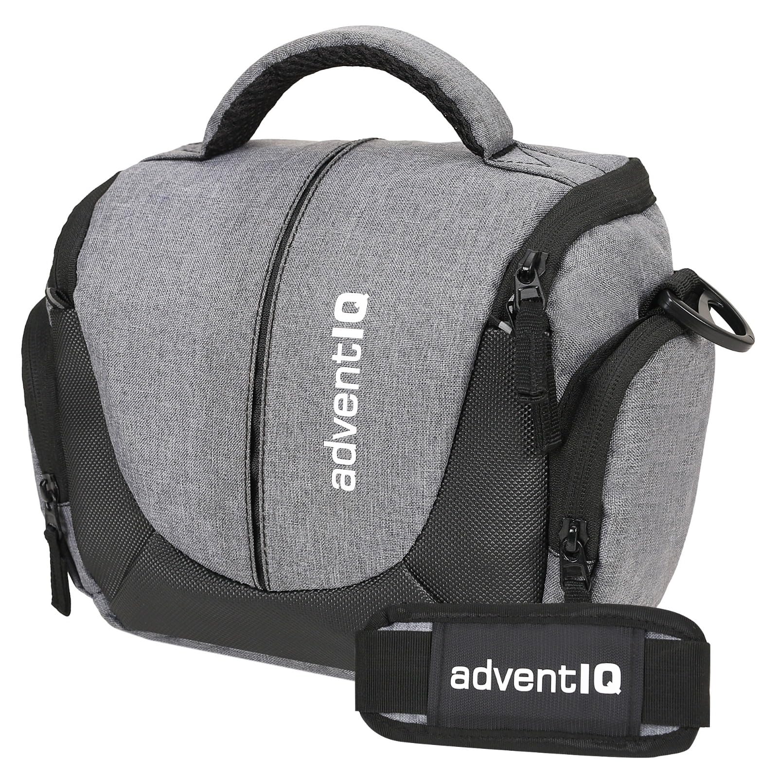 Compact Captura Pro 0297 Camera Bag for DSLR & Mirrorless – Fits Nikon, Canon, Sony – Camera Bag for Travel – Shockproof Sling Case for Lens – Water-Resistant (Grey Black)-image-40