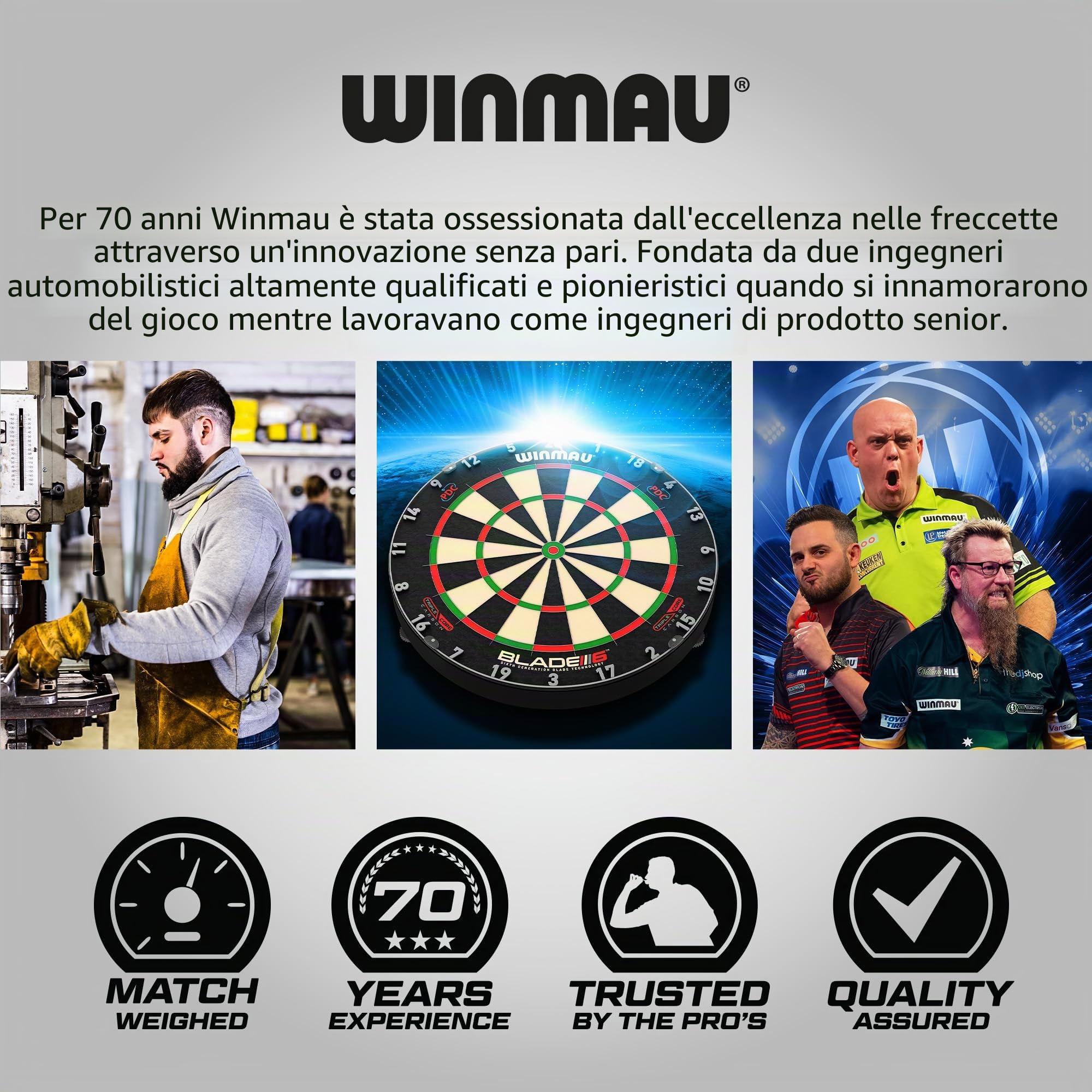 WINMAU Advance 500, Freccette Unisex