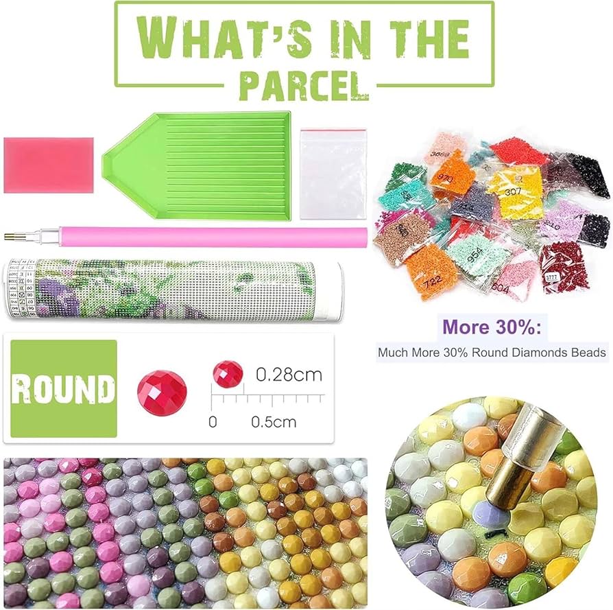 yセレクト☆ダイヤモンドペインティング Amazon.co.jp: VONBOR ダイヤモンドペインティングキット 大人用