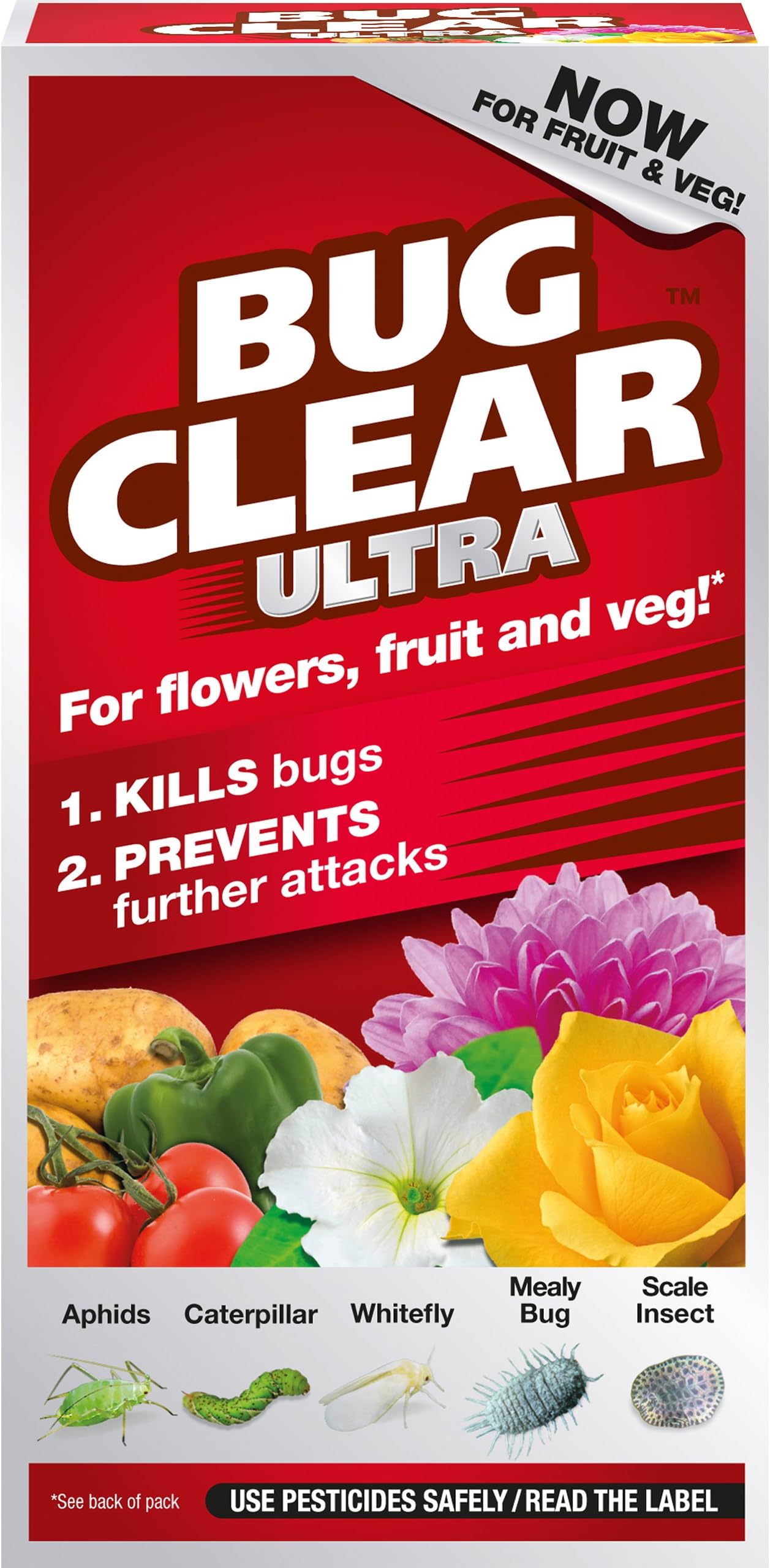 Bug Clear Ultra for Flowering Plants,Liquid Concentrate Insecticide and ...