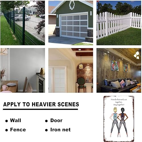 Miniatura 2 de Letrero de metal para motocicleta, pin up de niña, para garaje, divertido, letrero de hojalata, bar, bar, comedor, cafetería, decoración de pared,