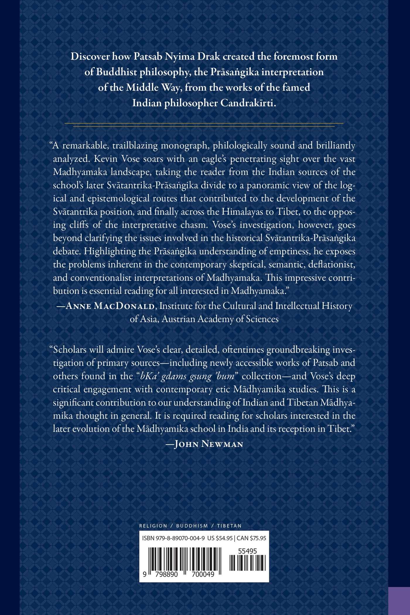 Splitting the Middle: A History of Middle Way Reasoning (Studies in Indian and Tibetan Buddhism)