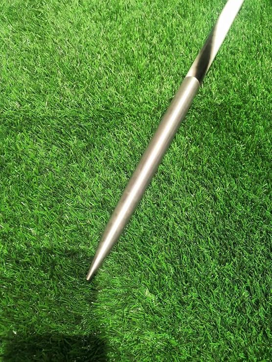 Generic Mountainsports Elite Javelin 800 Grams 70 Meter - IAAF Certified  Boy's High School College Track and Field Javelins, Black with White Spiral