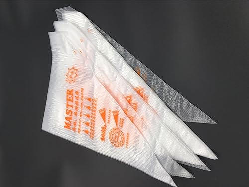 Miniatura 2 de KOOTIPS Juego de 100 bolsas de pastelería desechables para decoración de pastelescupcakes, 14, 12, 10 pulgadas y fáciles de agarrar (M (12 pulgadas)