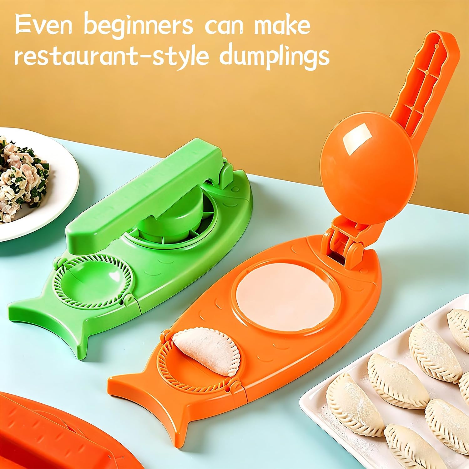 3 In 1 Dumpling Maker Press Small Asian dumpling Tool Mold