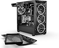 Vista 18 de be quiet! Shadow Base 800 FX - ARGB - 4 ventiladores PWM de 5.512 in de alas ligeras - Carcasa para juegos de PC de torre media - Radiadores
