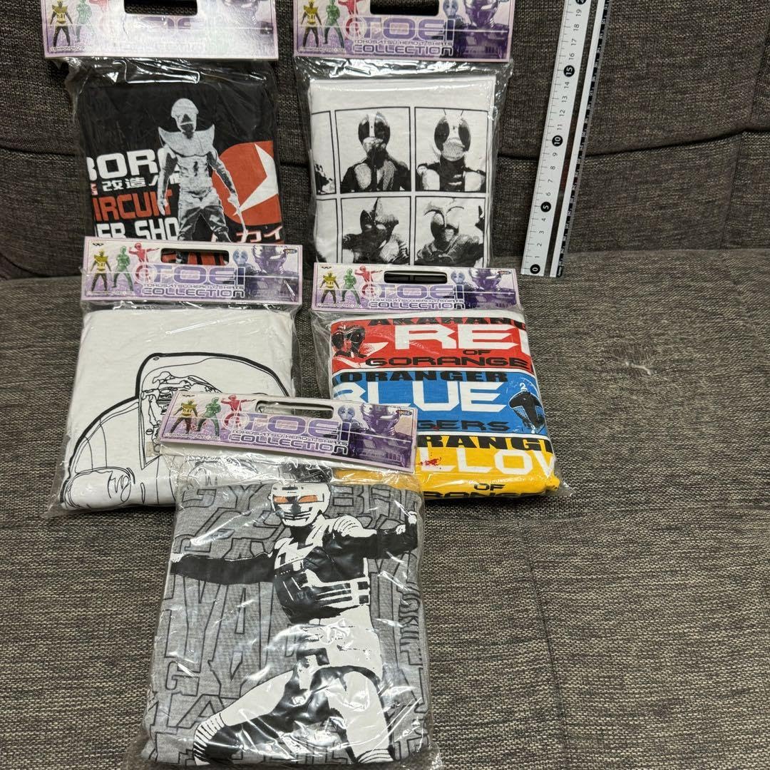 Amazon.co.jp: 東映特撮ヒーロー Tシャツコレクション 全5種セット b